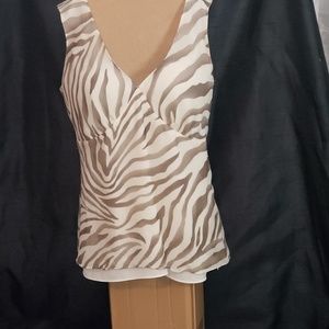 Banana Republic Zebra print